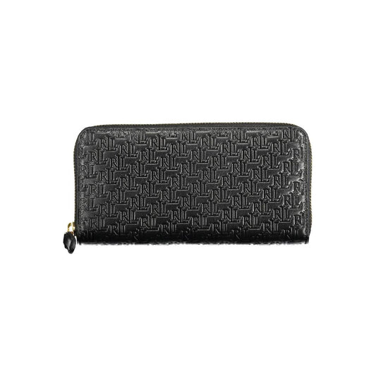 Ralph Lauren Schwarze Lederbrieftasche