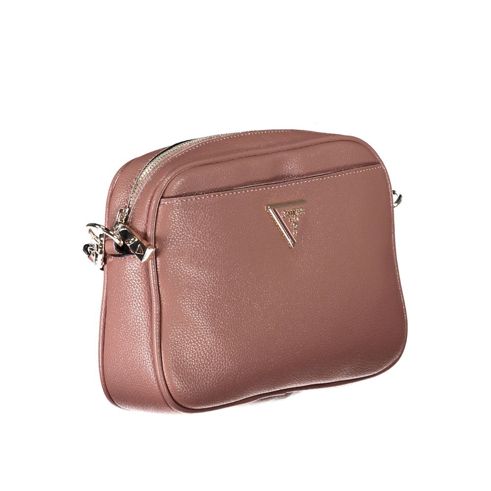 Guess Jeans – Handtasche aus Polyethylen in Rosa