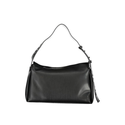 Calvin Klein Schwarze Polyester-Handtasche