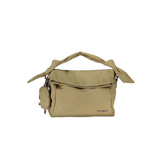 Desigual Grüne Polyester-Handtasche