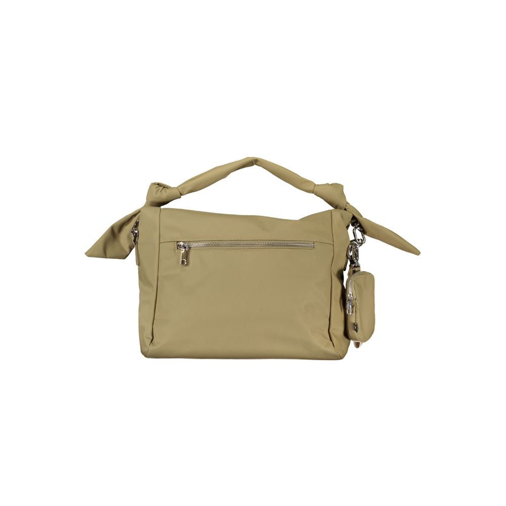 Desigual Grüne Polyester-Handtasche