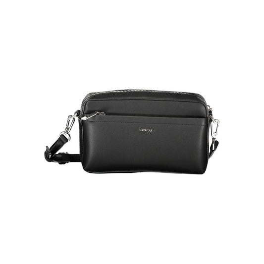 Calvin Klein Schwarze Polyester-Damenhandtasche