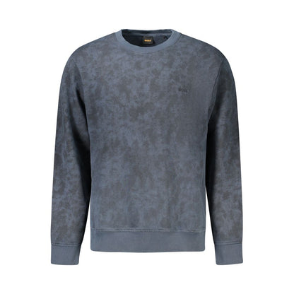 Hugo Boss Blauer Baumwollpullover für Herren