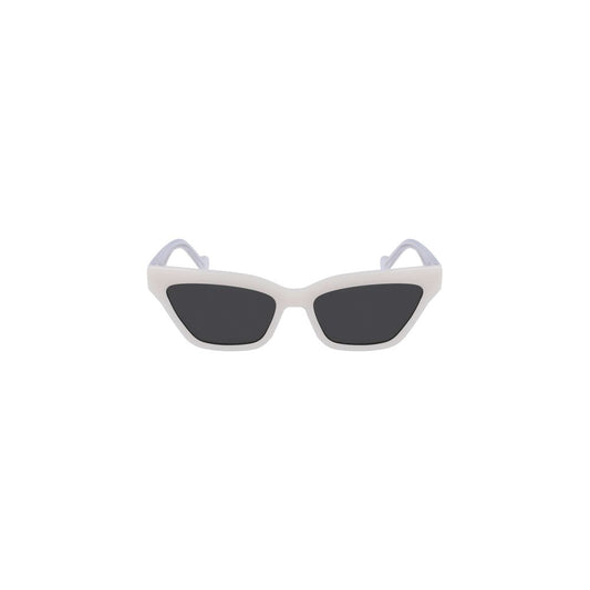 Liu Jo – Weiße Sonnenbrille mit Spritzguss-Design für Damen
