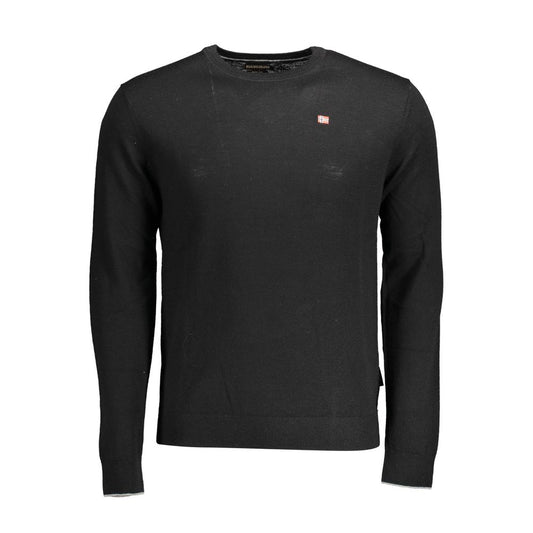 Napapijri Schwarzer Wollpullover für Herren