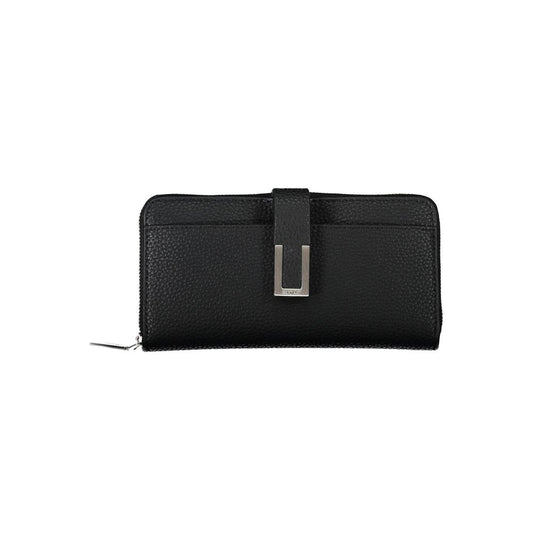 Calvin Klein Schwarze Polyester Damen Geldbörse
