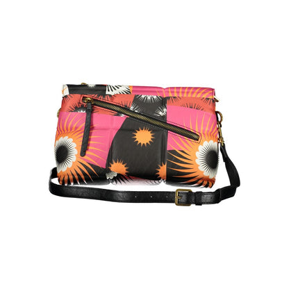 Desigual Schwarze Polyethylen-Handtasche
