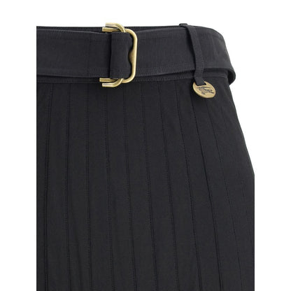 Burberry – Plissierter Midirock