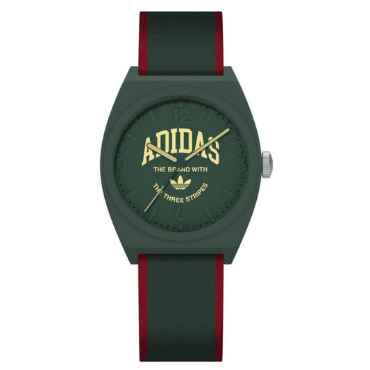 Adidas Grüne Synthetikuhr