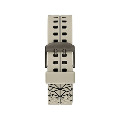Guess – Beigefarbene Synthetikuhr