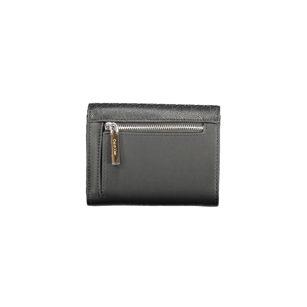 Calvin Klein Schwarze Polyester Damen Geldbörse