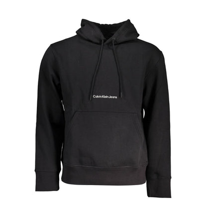 Calvin Klein Herrenpullover aus schwarzer Baumwolle