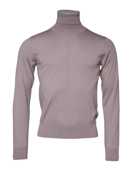 Dolce &amp; Gabbana Brauner Kaschmir-Strickpullover für Herren