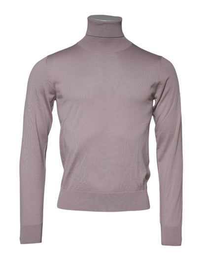 Dolce &amp; Gabbana Brauner Kaschmir-Strickpullover für Herren