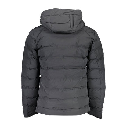 US POLO ASSN. Schwarze Elastan-Herrenjacke