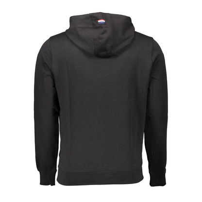 US POLO ASSN. Schwarzer Baumwollpullover für Herren