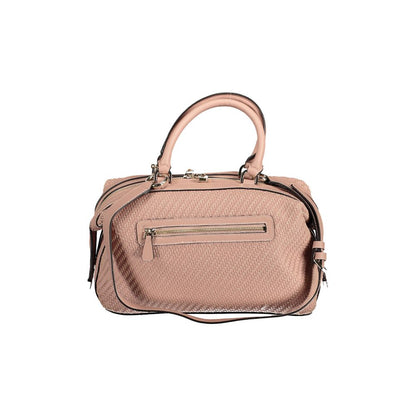Guess Jeans Pink Polyethylen Damen Handtasche