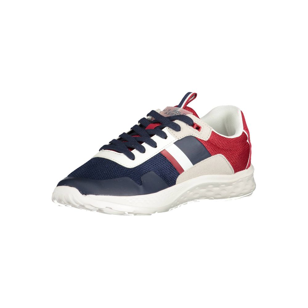 US POLO ASSN. Blue Polyester Men Sneaker