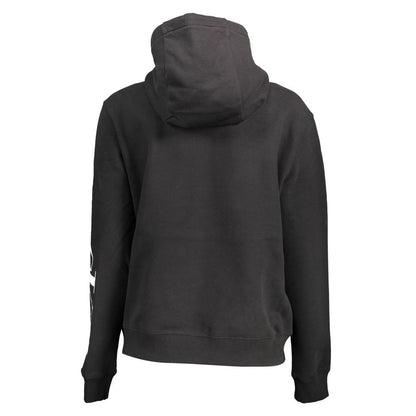 Calvin Klein Damen Sweatshirt aus schwarzer Baumwolle