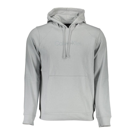 Calvin Klein Grauer Baumwollpullover für Herren