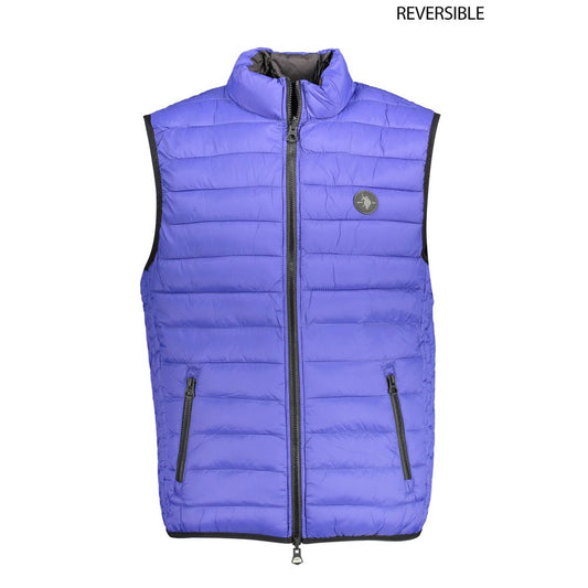 US POLO ASSN. Blaue Nylon-Herrenjacke