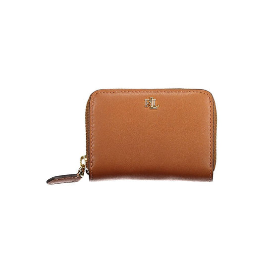 Ralph Lauren Braune Lederbrieftasche