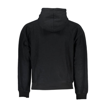 Calvin Klein Herrenpullover aus schwarzer Baumwolle