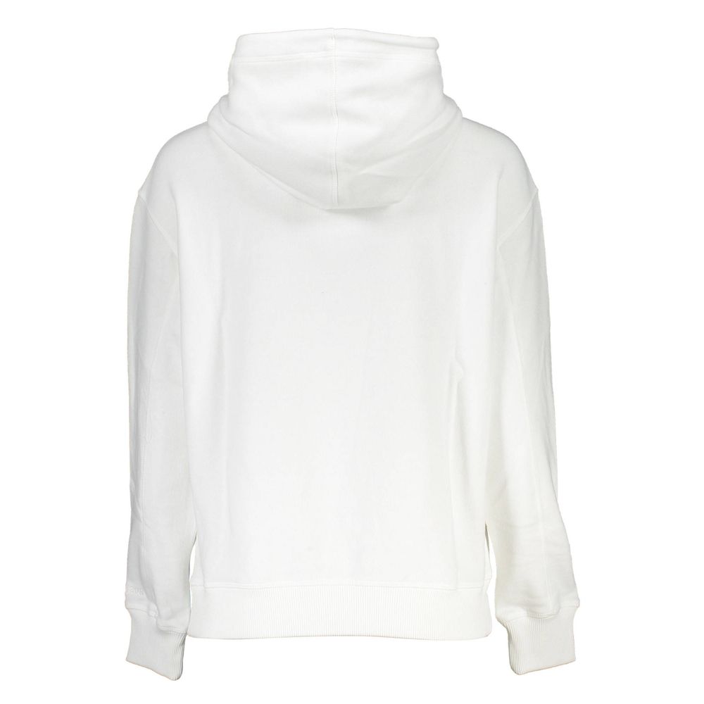 Calvin Klein – Weißer Baumwollpullover