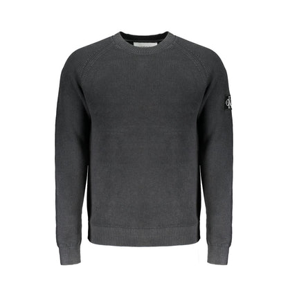 Calvin Klein – Schwarzer Baumwollpullover