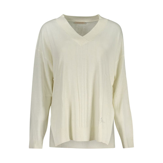 Guess Jeans Weißer Acryl Damen Pullover