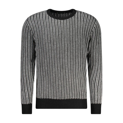 Guess Jeans – Schwarzer Polyesterpullover