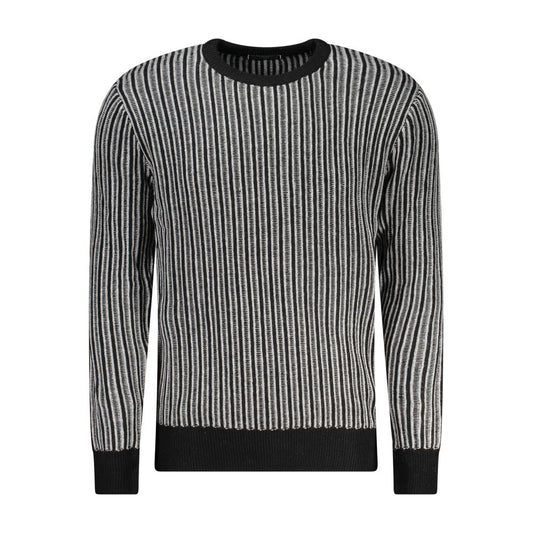 Guess Jeans – Schwarzer Polyesterpullover