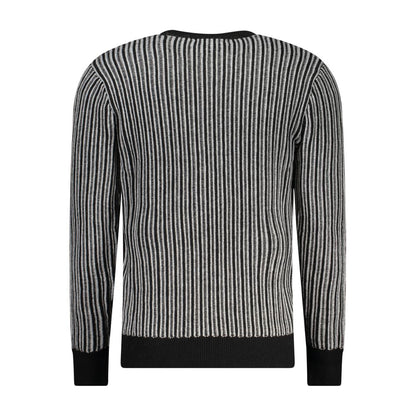Guess Jeans – Schwarzer Polyesterpullover