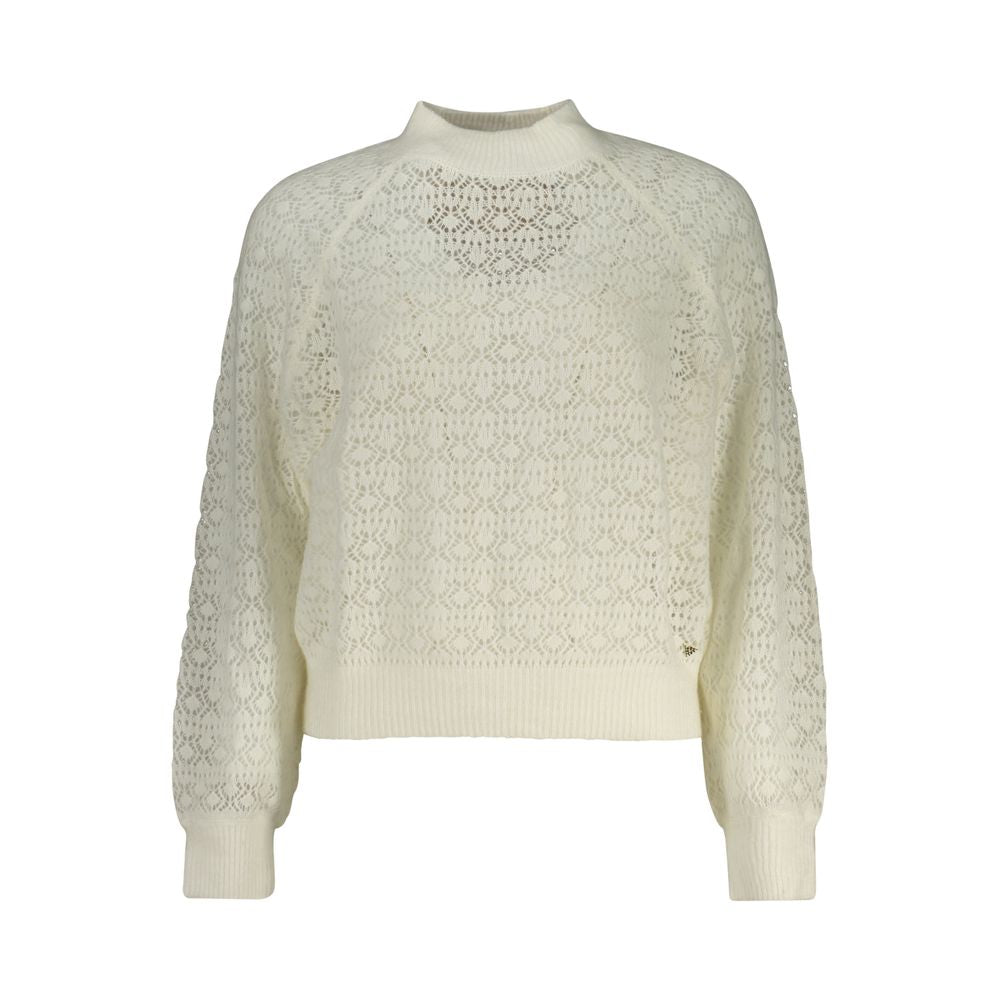 Guess Jeans Weißer Alpaka Damen Pullover