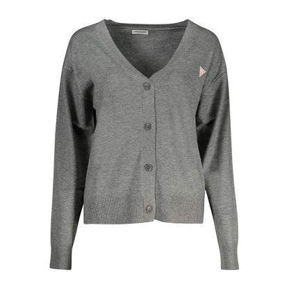 Guess Jeans – Grauer Polyesterpullover