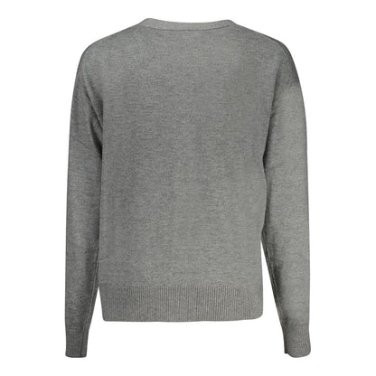 Guess Jeans – Grauer Polyesterpullover