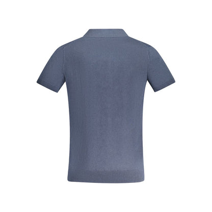Guess Jeans Blue Cotton Men Sweater
