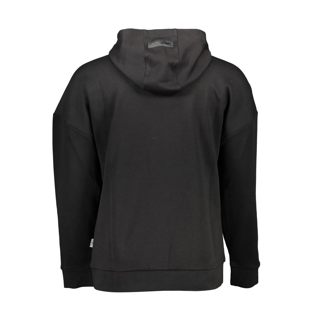 Schwarzer Baumwollpullover von Plein Sport