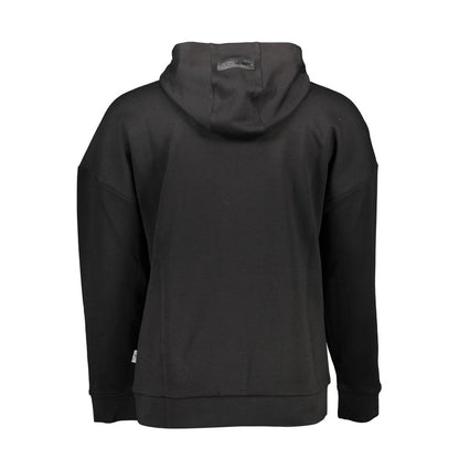 Schwarzer Baumwollpullover von Plein Sport
