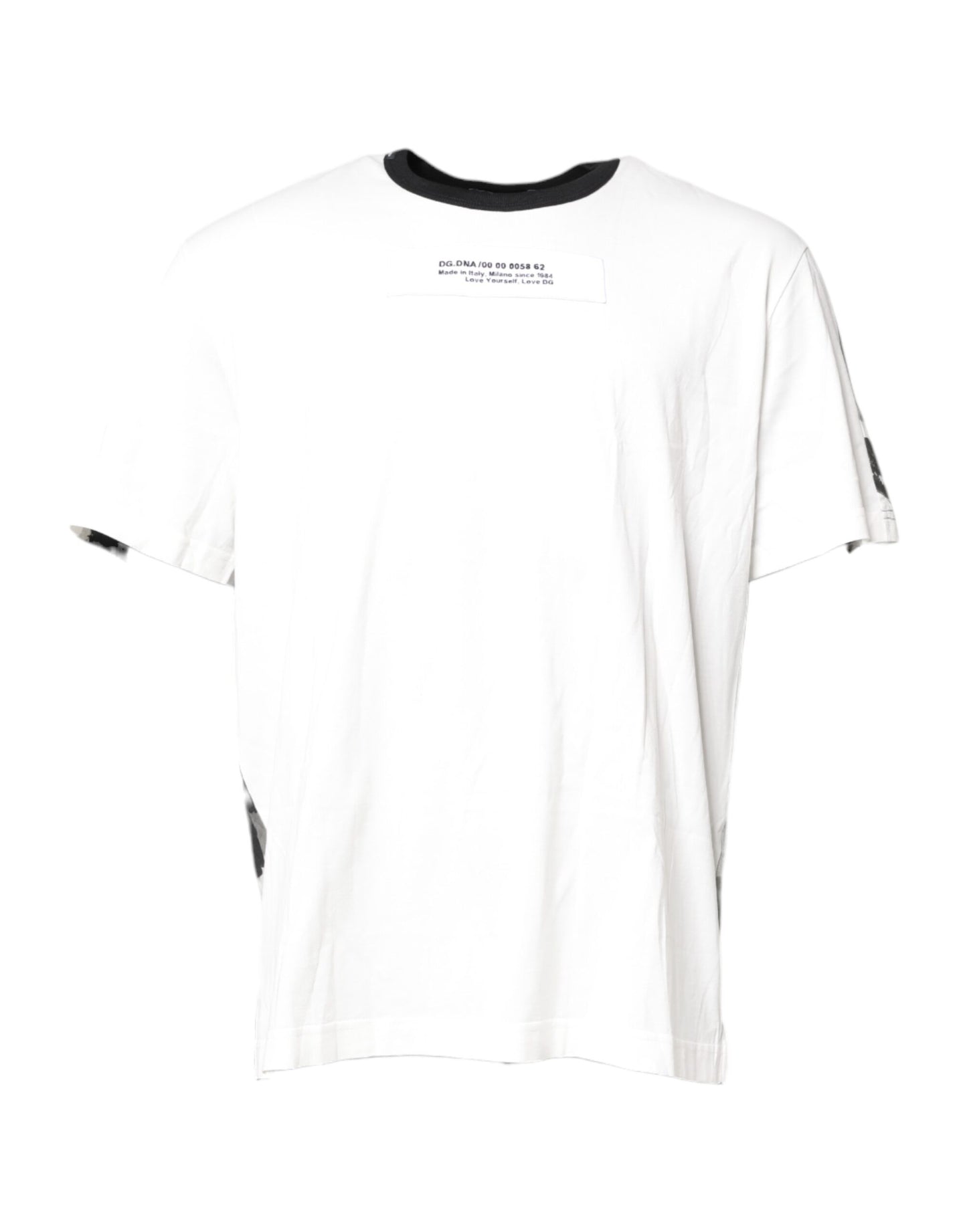 Dolce &amp; Gabbana Multicolor Camouflage Crew Neck T-shirt