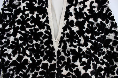 Dolce &amp; Gabbana Ricamo Langes Ball-Maxikleid mit floraler Spitze