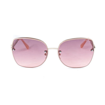 Guess – Sonnenbrille aus goldenem Metall