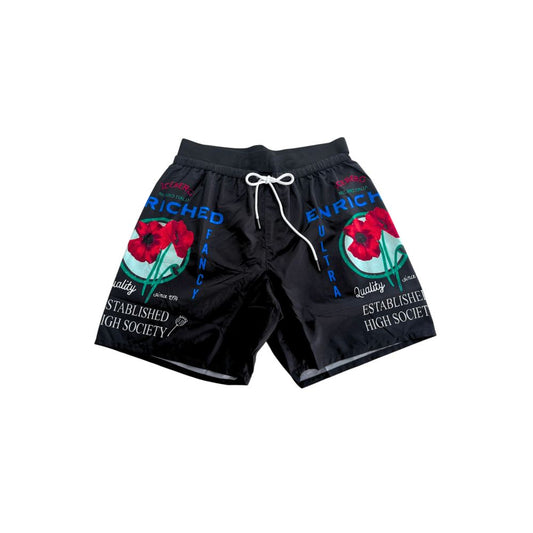 Iceberg Black Polyester Men's Swim Shorts