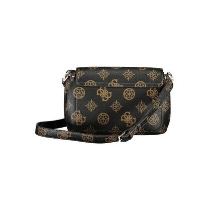 Guess Jeans – Braune Polyethylen-Handtasche