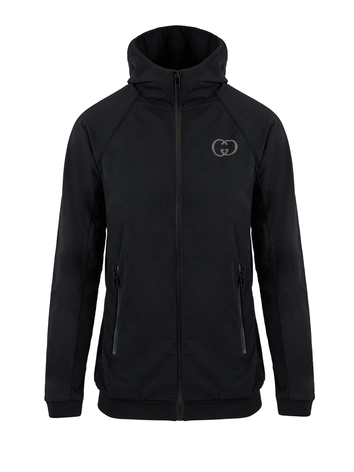 Gucci Schwarzes Polyamid-Kapuzenpullover