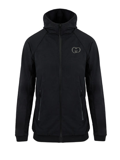 Gucci Schwarzes Polyamid-Kapuzenpullover