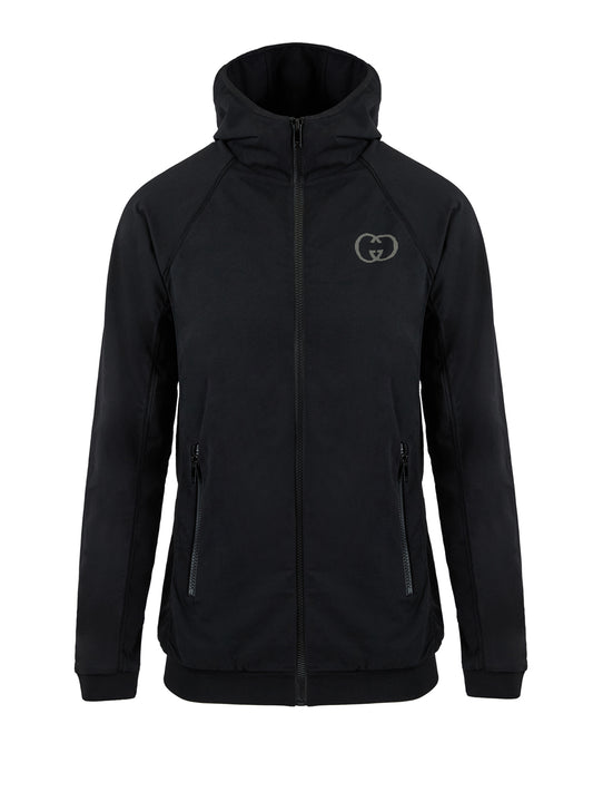 Gucci Schwarzes Polyamid-Kapuzenpullover