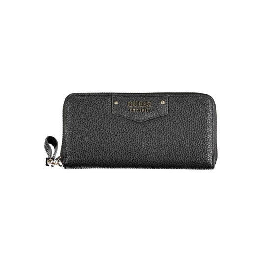Guess Jeans Schwarze Polyethylen Damen Geldbörse