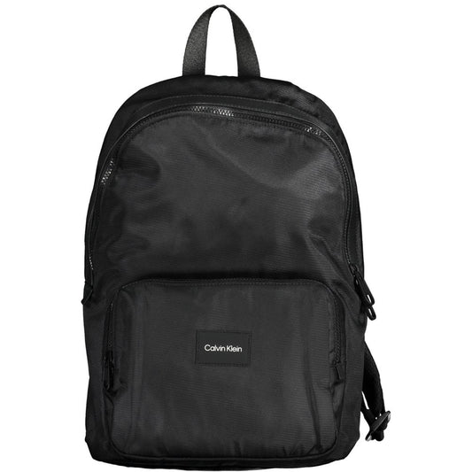 Calvin Klein Schwarzer Polyester Herren Rucksack