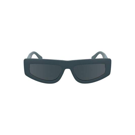Calvin Klein – Blaue Sonnenbrille aus biobasiertem Stoff